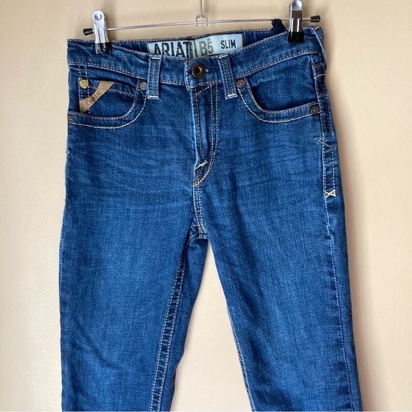 Ariat B5 Slim Boy’s Jeans w/Adjustable Waist - Picture 2 of 9